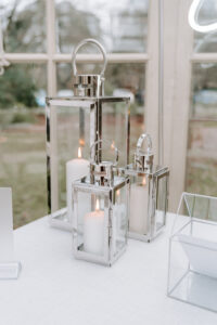 Trio of Silver Lanterns